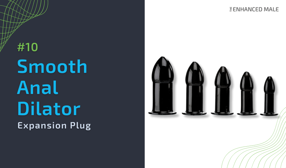 Smooth Anal Dilator Expansion Plug Kit Black