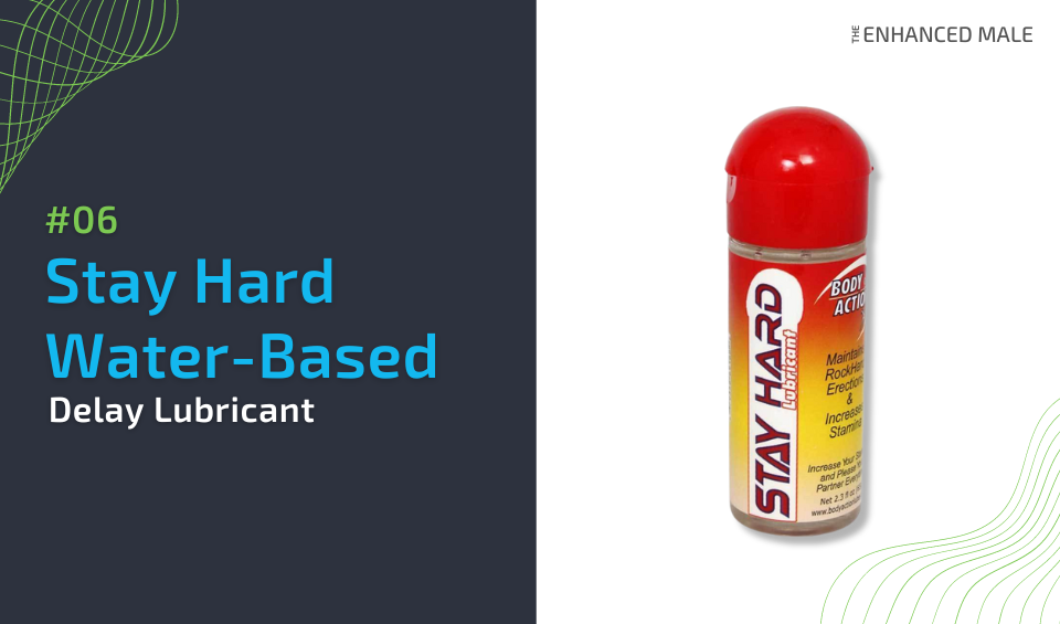 Stay Hard Water-Based Delay Lubricant