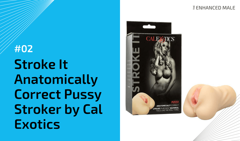 Stroke It Anatomically Correct Pussy Stroker by Cal Exotics
