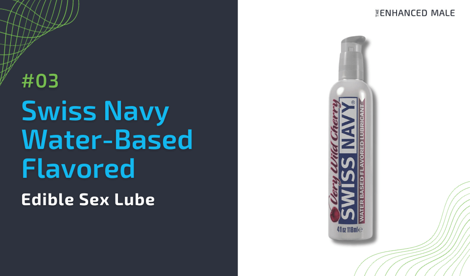 Swiss Navy Water-Based Flavored Edible Sex Lube