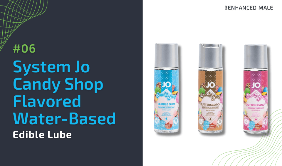 System Jo Candy Shop Flavored Water-Based Edible Lube