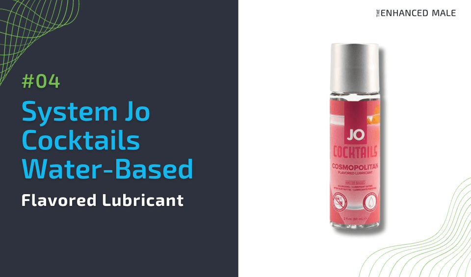 System Jo Cocktails Water-Based Flavored Lubricant