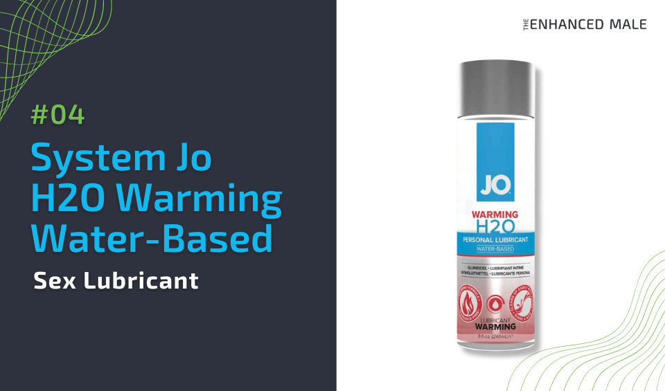 System Jo H2O Warming Water-Based Lube For Sex