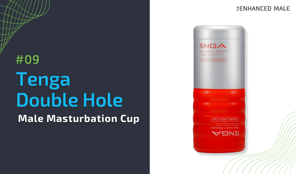 Tenga Double Hole Male Masturbation Cup