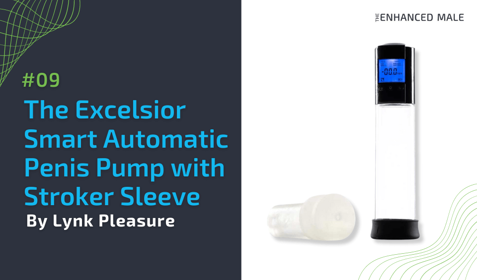 The Excelsior Smart Automatic Penis Pump with Stroker Sleeve by Lynk Pleasure