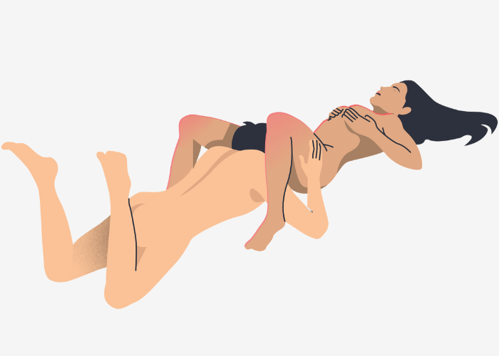 The Standard  cunnilingus position