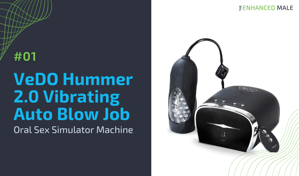 VeDO Hummer 2.0 Vibrating Auto Blow Job Oral Sex Simulator Machine