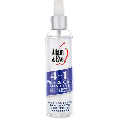 ADAM AND EVE 4 IN 1 PURE AND CLEAN MISTING TOY CLEANER 2 OZ