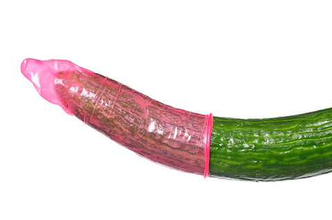 cucumber with condom