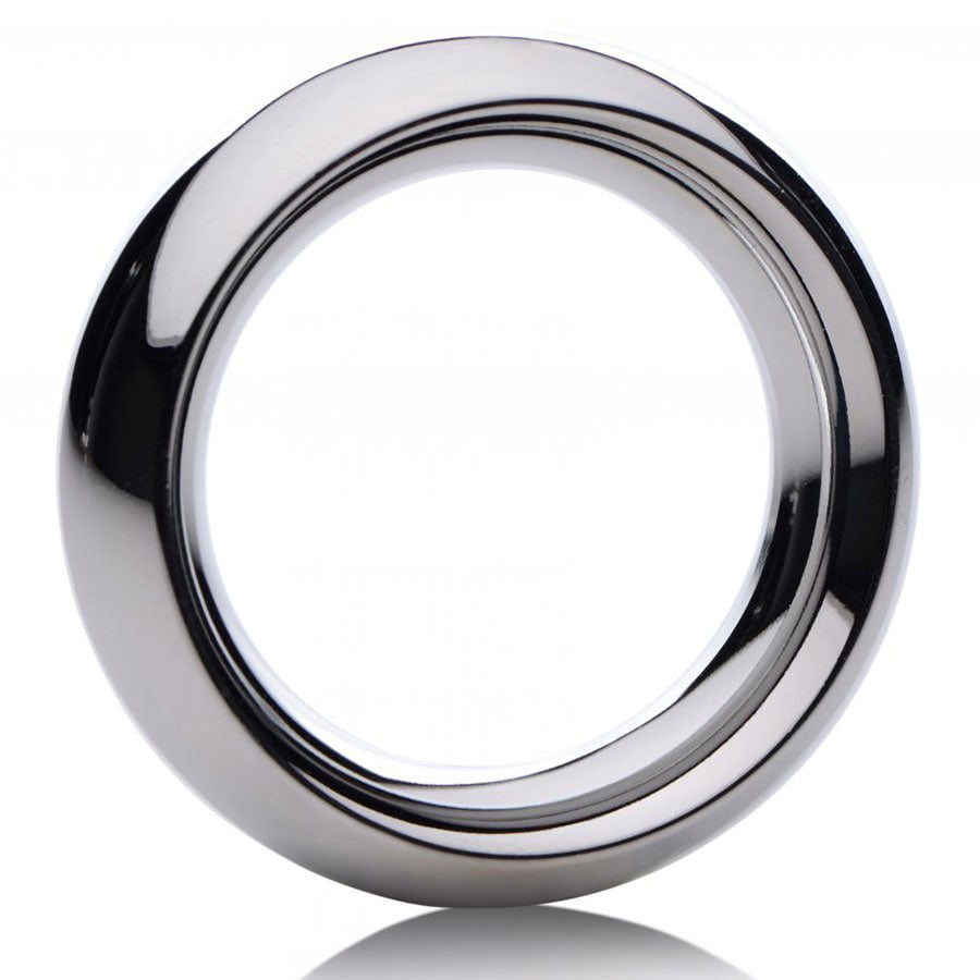 1.5 Inch Stainless Steel Thick Metal Donut Cock Ring by Master Series