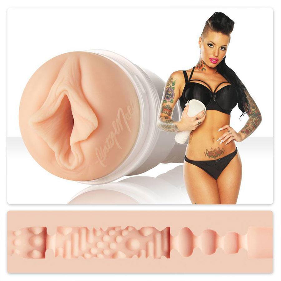 Christy Mack Fleshlight Girls Attack Texture Discreet Vagina Male Masturbator