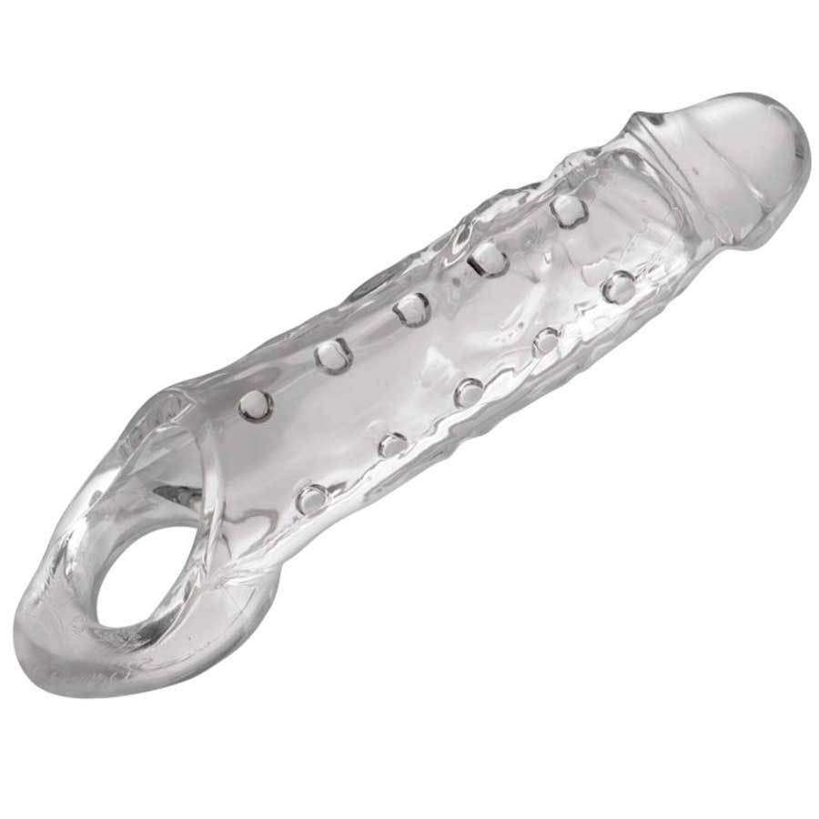 Clearly Ample Penis Extension Sleeve 6.5 Inch Cock Sheath