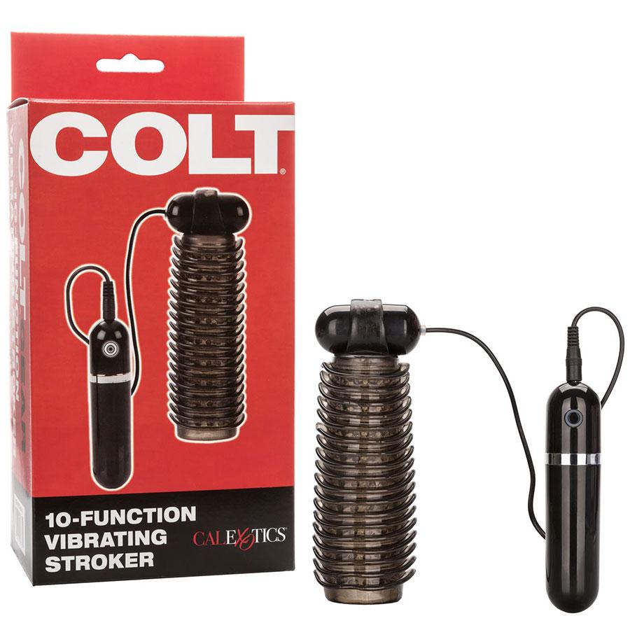 Colt 10 Function Vibrating Stroker / Multispeed Male Masturbation Sleeve