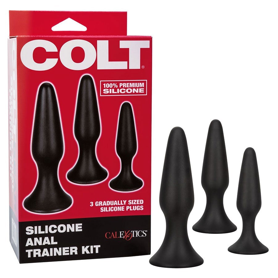 Colt Silicone Anal Trainer Butt Plug Kit by Cal Exotics