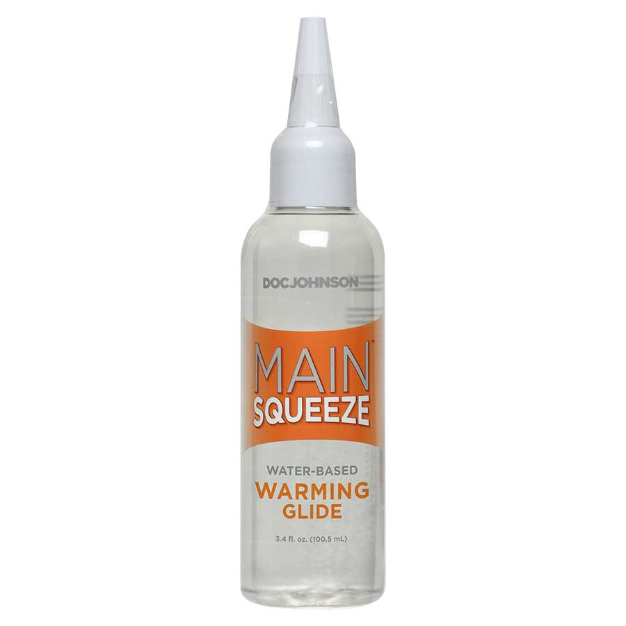 Main Squeeze Water Based Warming Masturbation Lubricant 3.4 fl oz