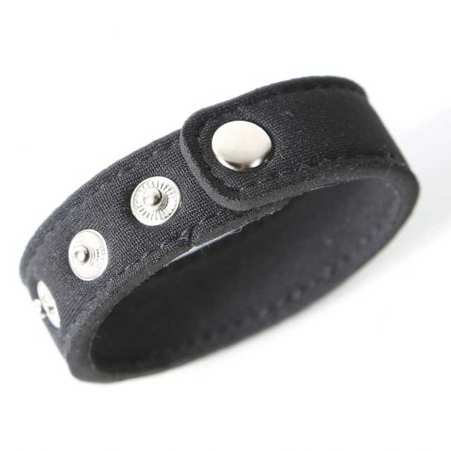 Neoprene Adjustable Snap Cock Ring by Perfect Fit