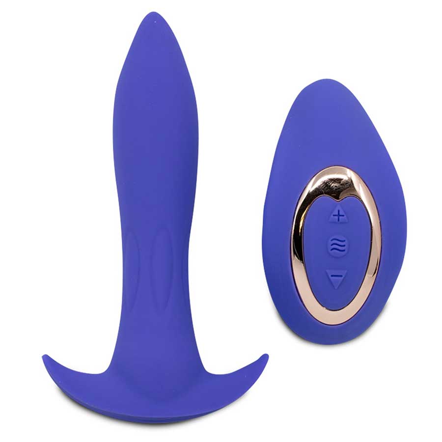 Nu Sensuelle Power Plug 20 Function Remote Control Vibrating Butt Plug