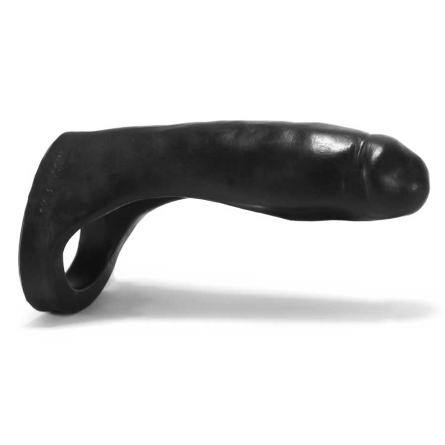 Oxballs Silicone Penetrator Black Double Penetration Cock Ring