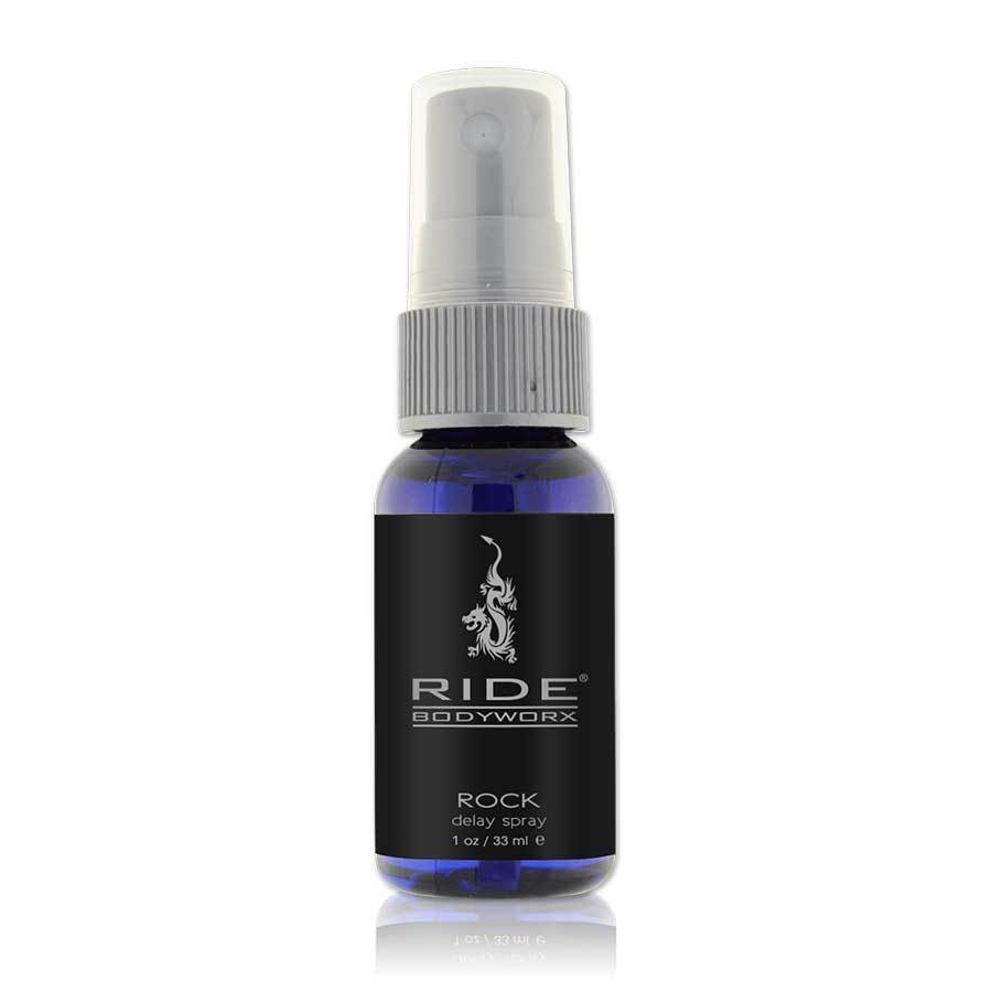 ride bodyworx rock benzocaine infused male delay spray 1 oz by sliquid delay spray 6739594018893