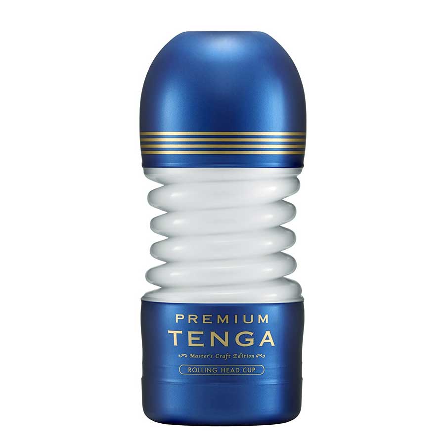 Tenga Premium Rolling Head Disposable Vacuum Cup Blue