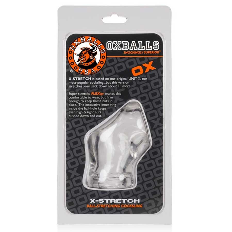 Oxballs X-Stretch Cock Ring & Ball Stretcher Multi-Colors