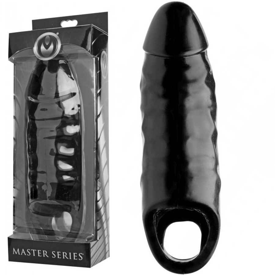 XL Mamba Penis Extension Sleeve 7 Inch Black Cock Sheath