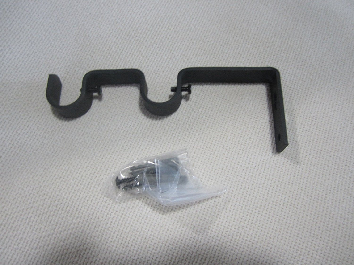 Double Curtain Rod Bracket for 3/4" or 5/8"
