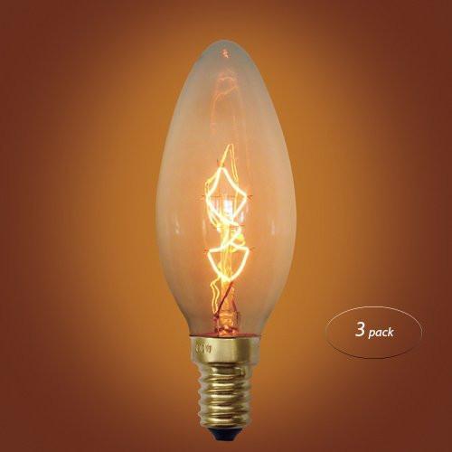 Spiral Loop Incandescents Vintage Edison Bulb, E12 ...