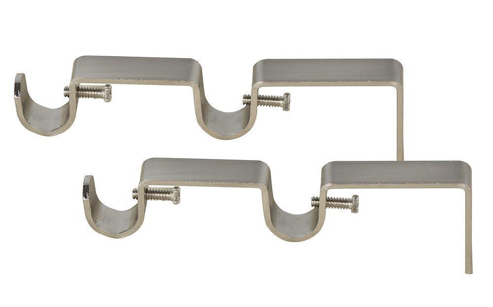 Double Curtain Rod Bracket, 1/2inch to 5/8inch Diameter Rods – urbanest