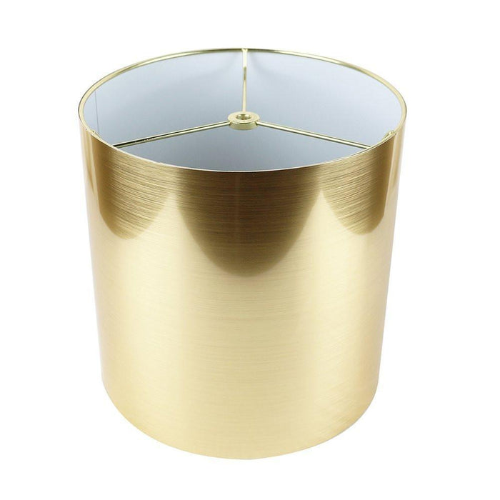 gold metal lampshade