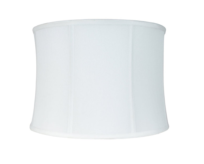 Softback Drum Lampshade, Faux Silk, 10x11x8