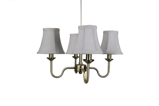 Gray Chandelier & Lamp Chain Cord Cover 48