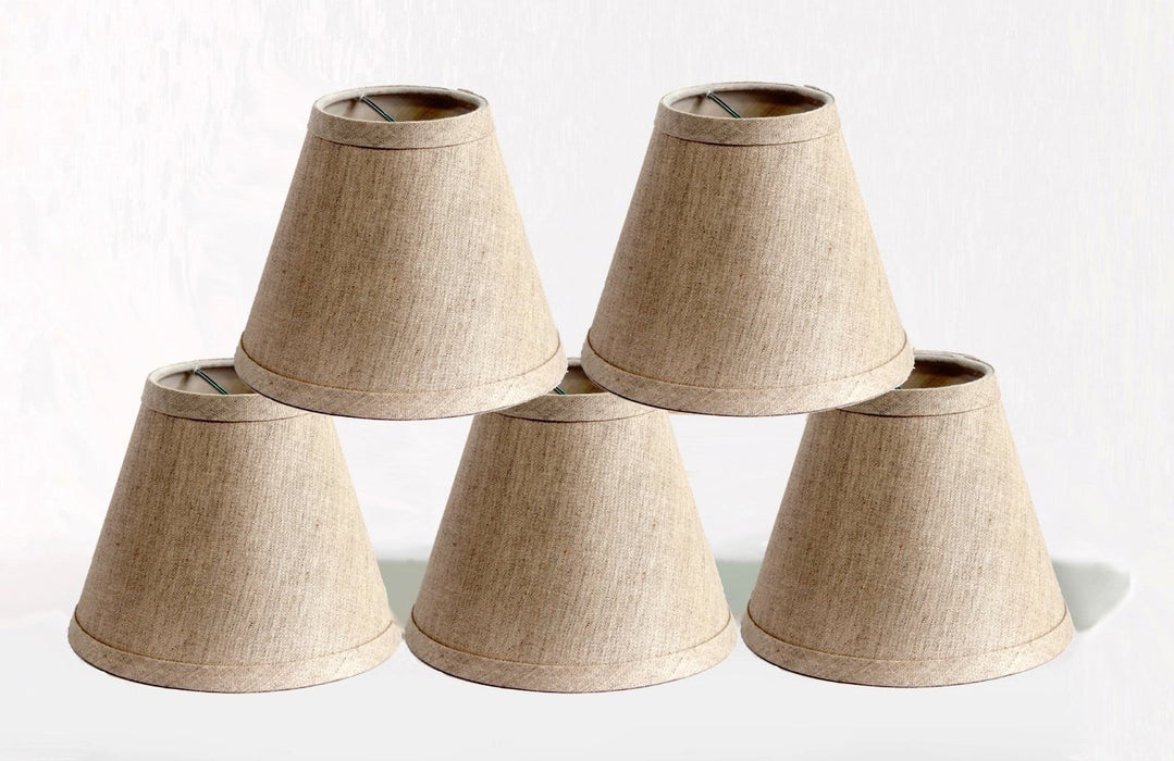 urbanest linen chandelier lamp shades