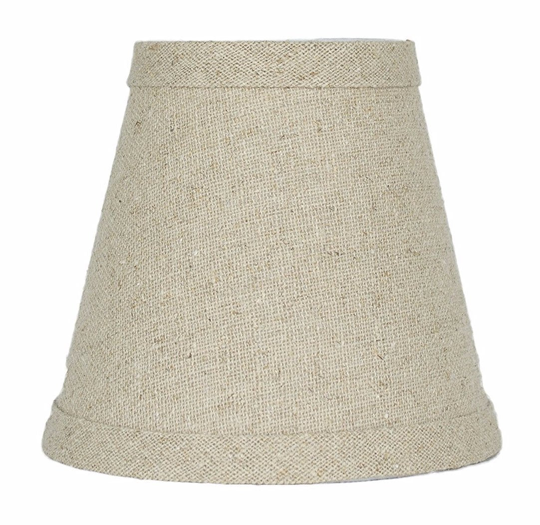 Natural Pure Linen 5inch Chandelier Lamp Shade urbanest