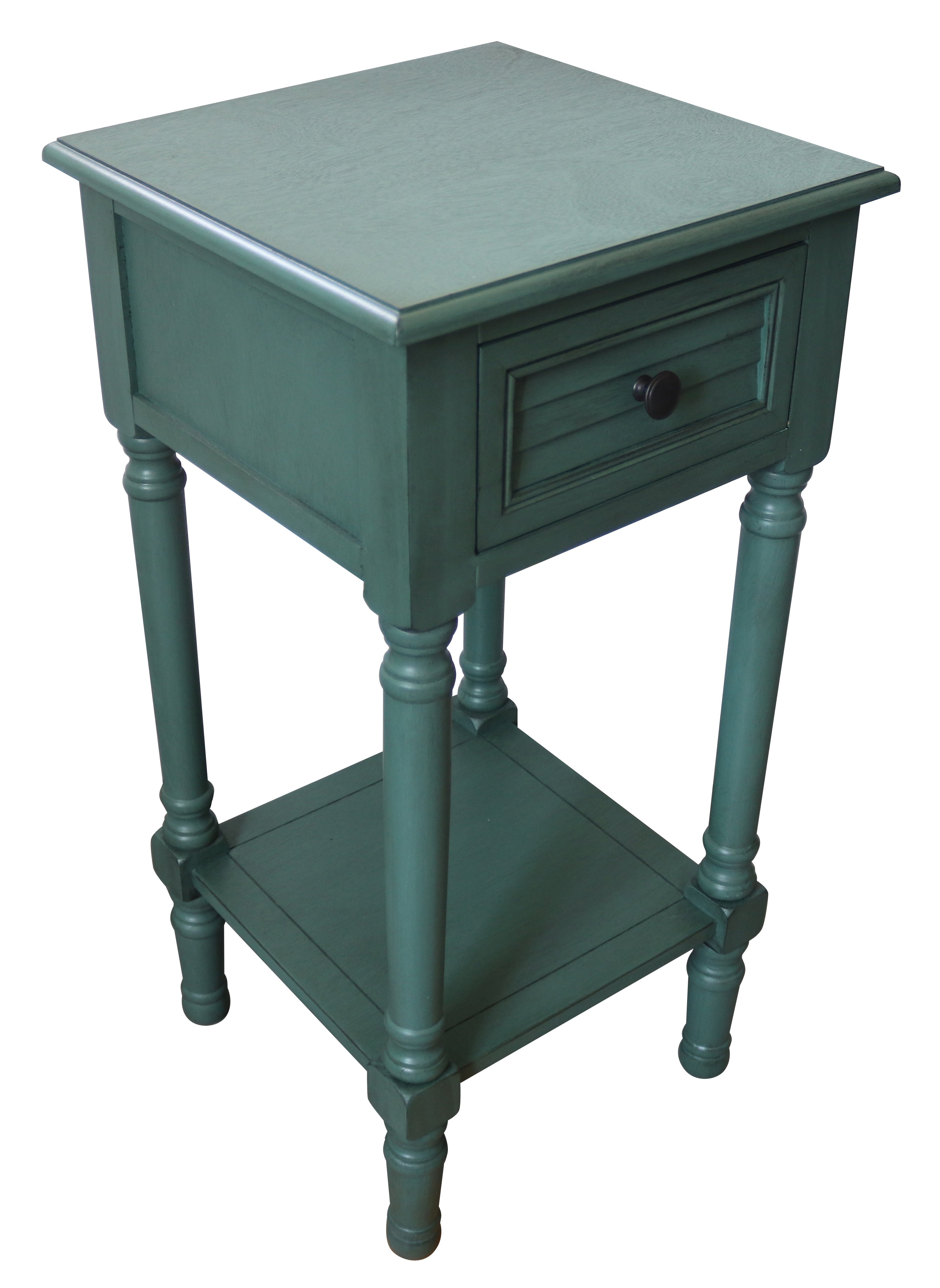 Brookdale End Table with Drawer, 28 1/4inch Tall, 14 1/4inch Wide, 1