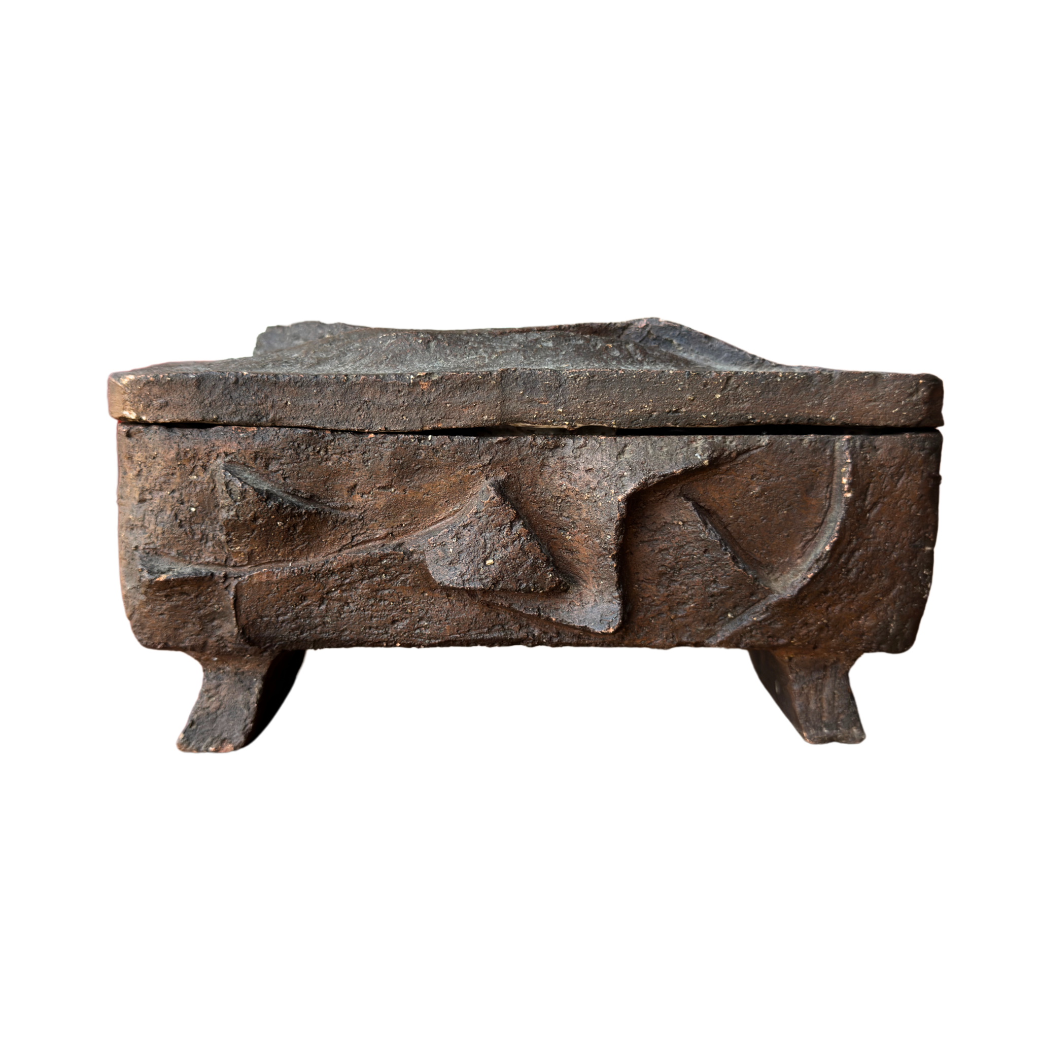 Brutalist Clay Keepsake Box