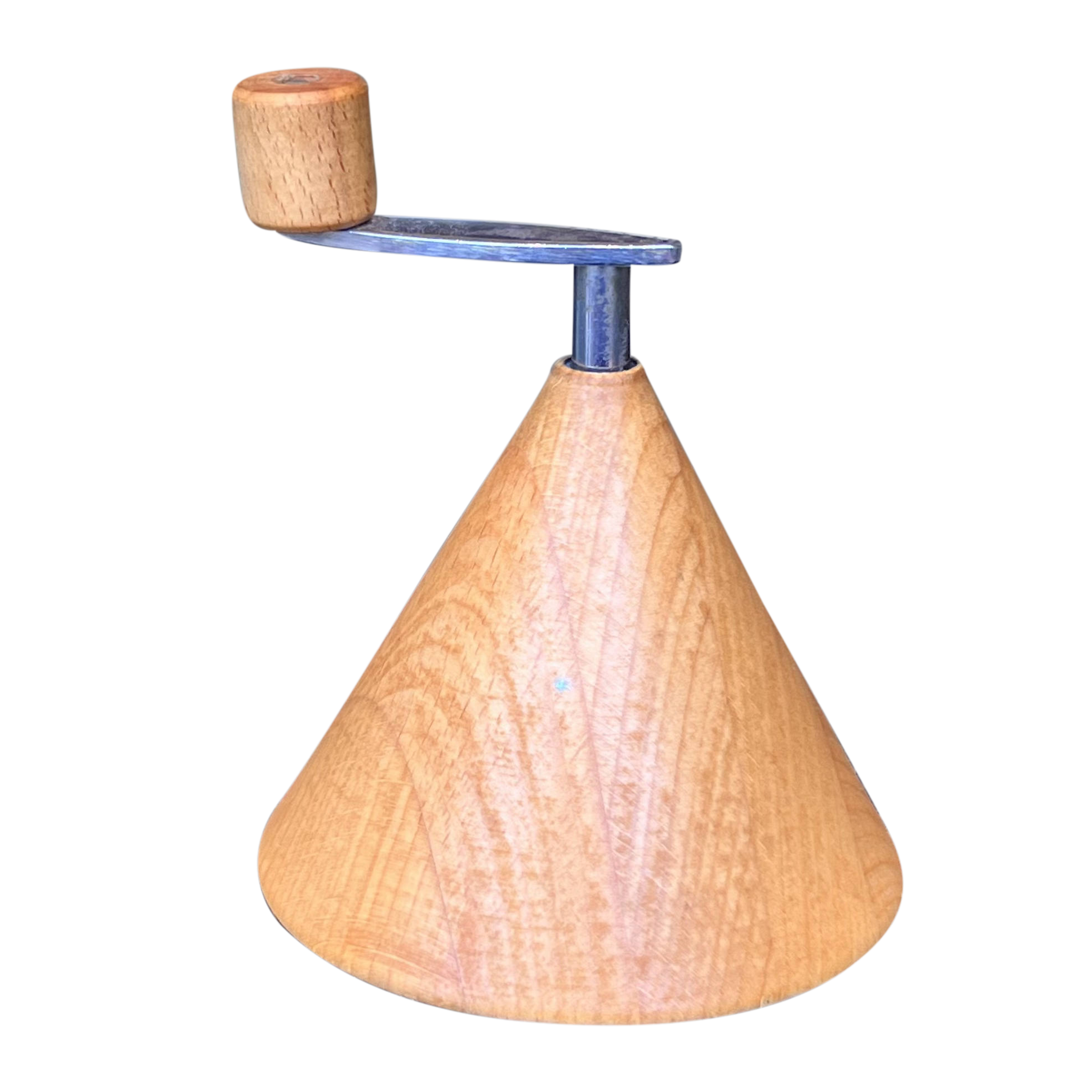 Wooden Pyramid Spice Grinder