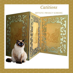Catitions- Artistic Cat Privacy Screens