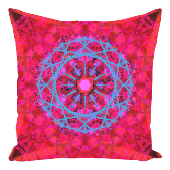 Red sales boho pillow