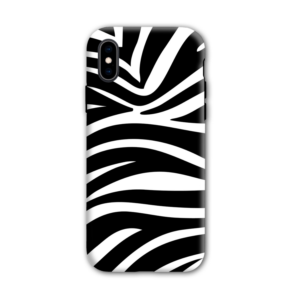 Zebra Pattern Tough Phone Case