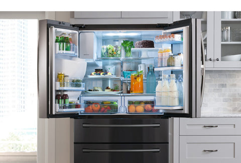 an organized fridge