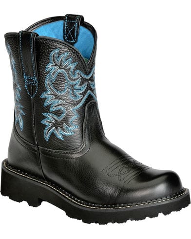 black cowgirl boots cheap