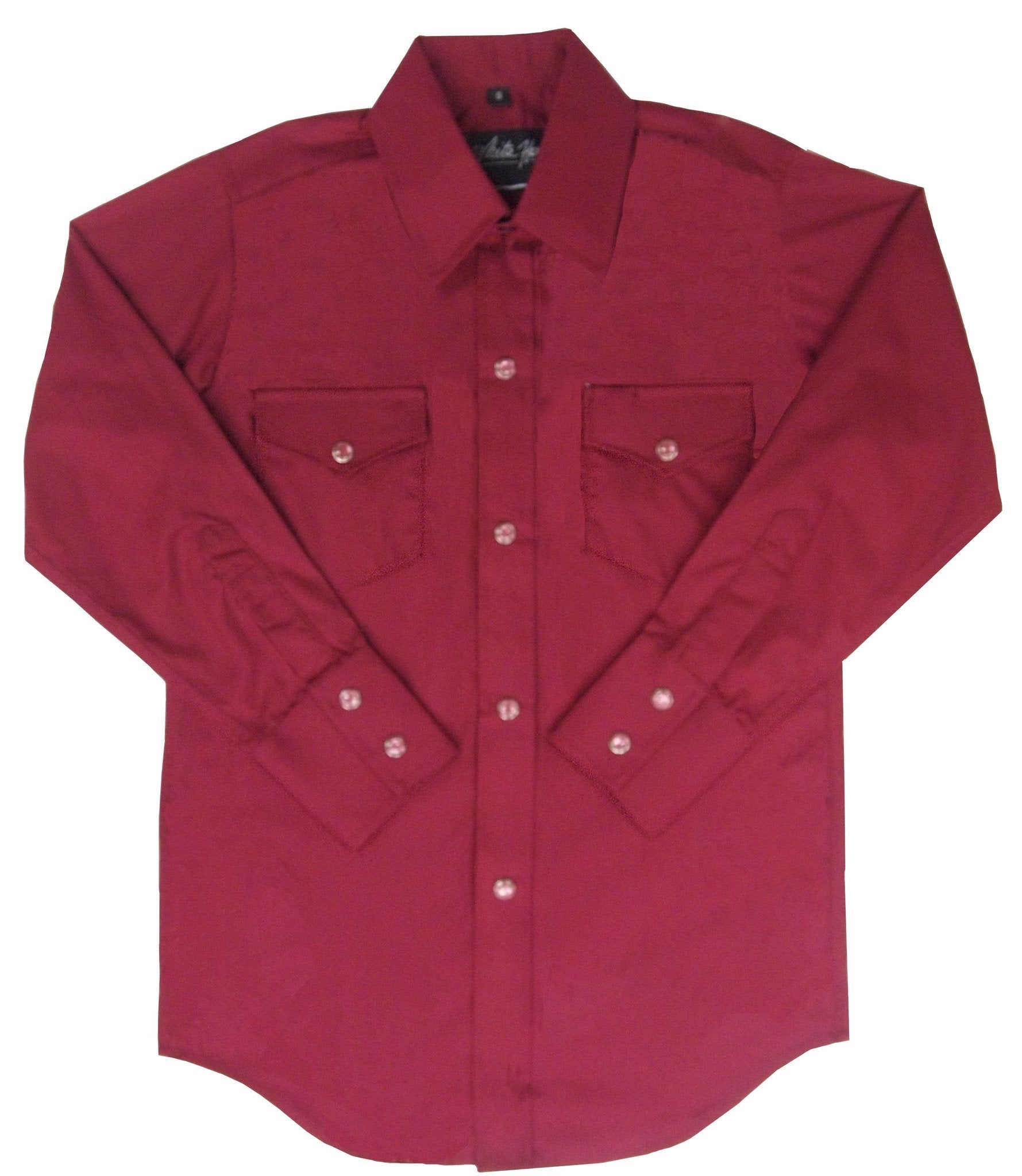 boys white western shirt