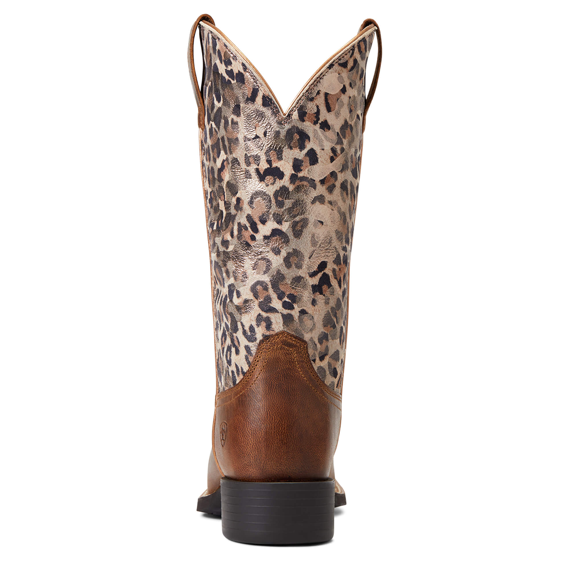 ariat leopard print cowboy boots