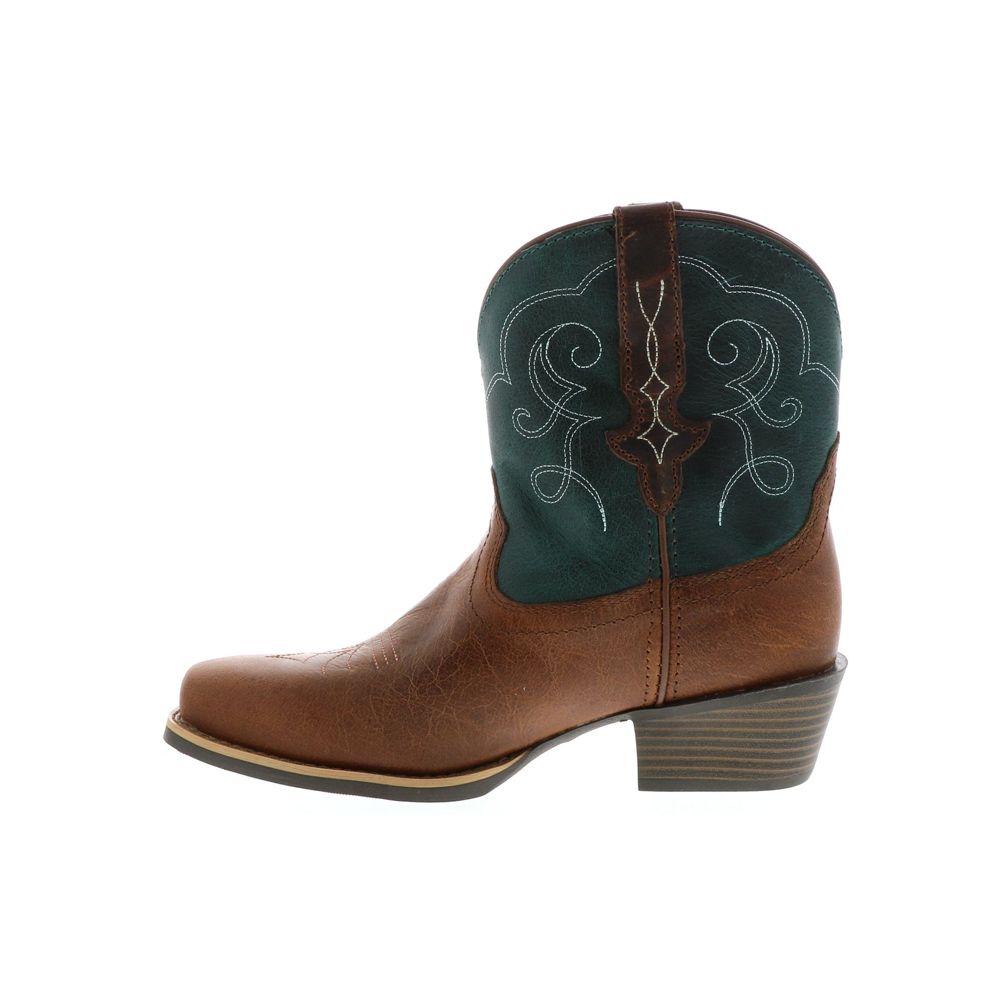 justin boots teal