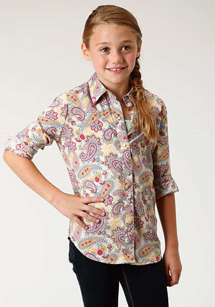 Girl's Western Long Sleeve Shirts \u0026 Tops