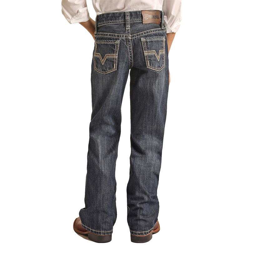 Rock & Roll Cowboy Boy's BB Gun Denim Jeans - Centerville Western Store