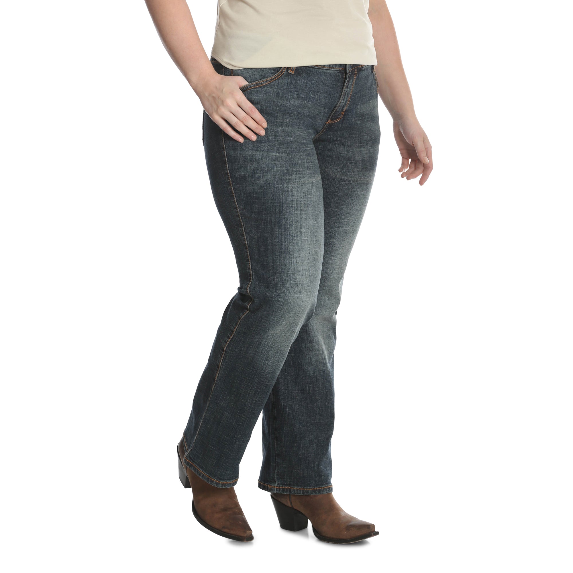 Wrangler Women's Aura Instantly Slimming Jeans - Plus - Centerville Western  Store