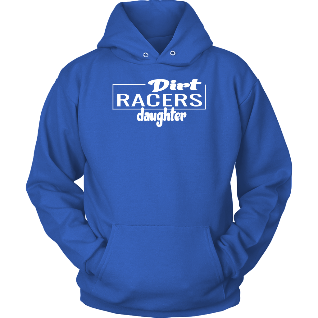 Womens Dirt Car Racing Sweatshirts Dirt Racers Daughter Hoodie – Turn ...