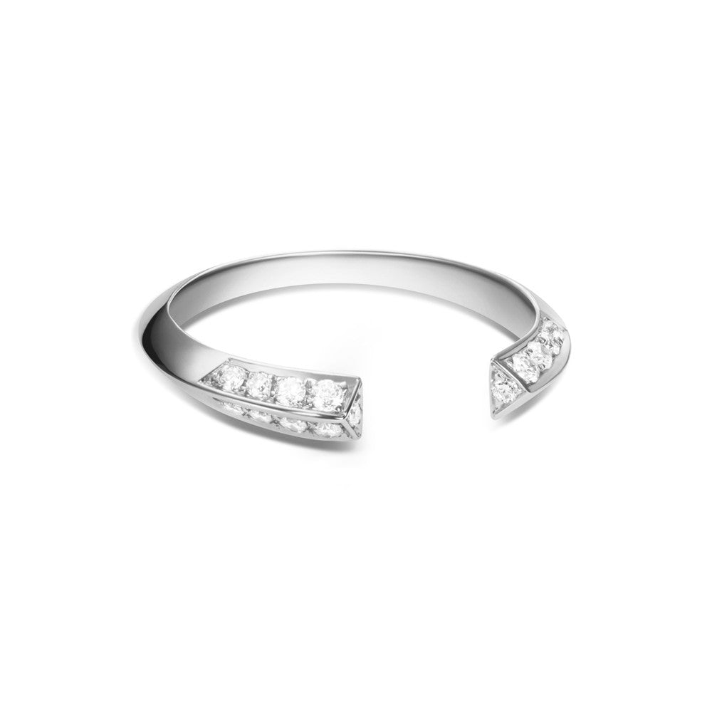 Greta Ring | White Diamonds – SELIN KENT